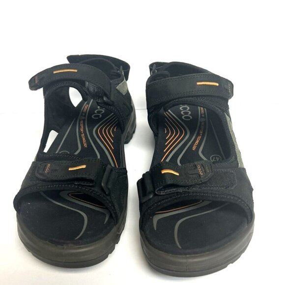 ECCO Mens Yucatan Sandal Black Size EU47 M US13